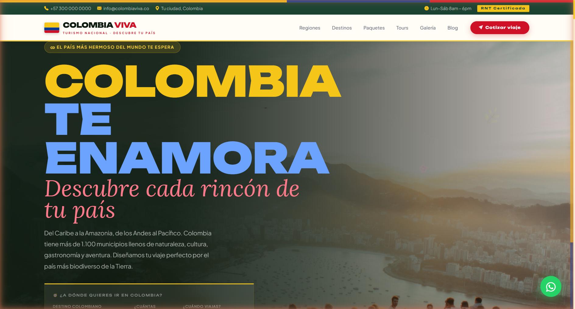 Wanderlust Travel — Travel agency website with destination packages, tour galleries, and trip booking system.